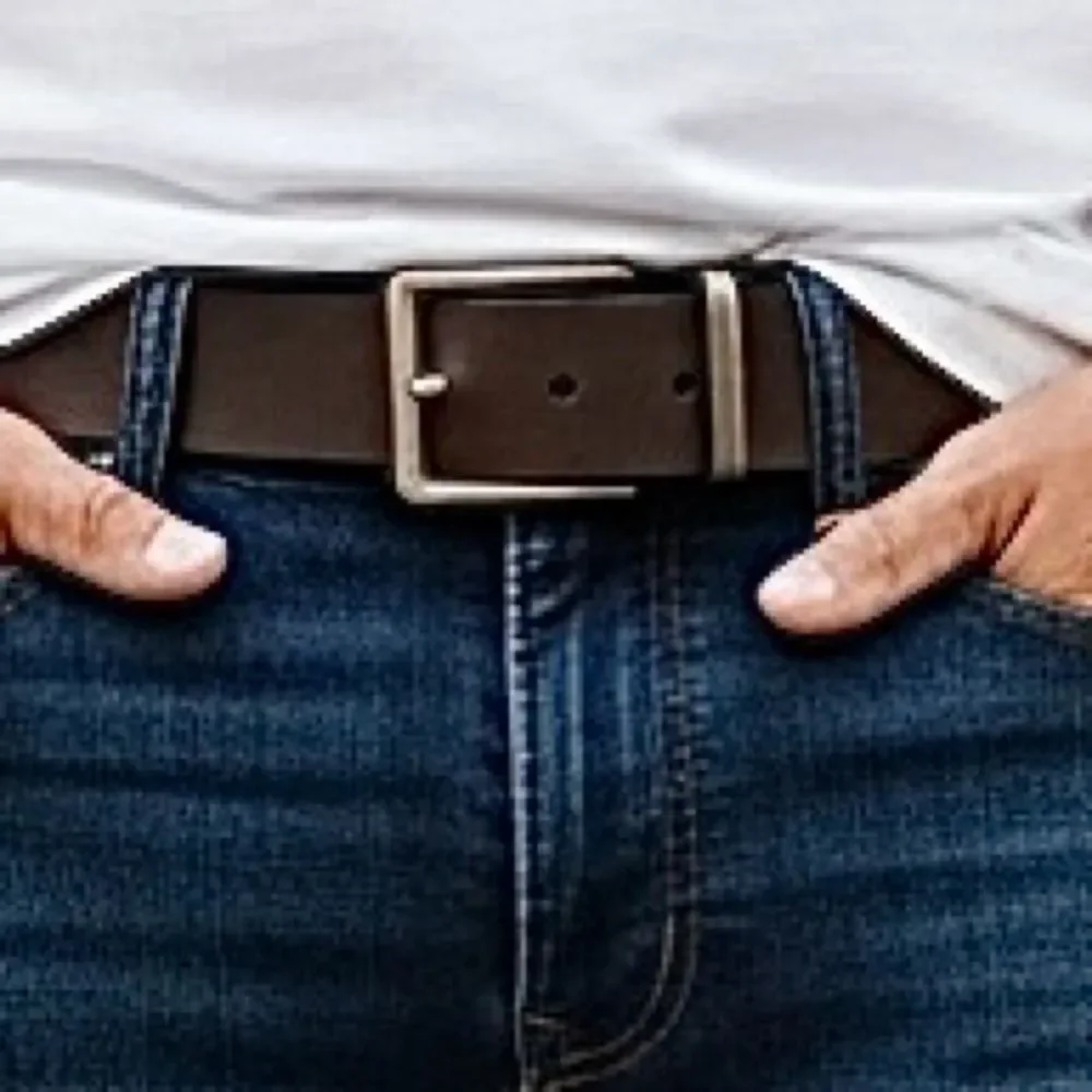 Men’s Brown Genuine Leather Belt 56/58